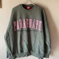 Paragraph P08 オリーブグリーン スウェット