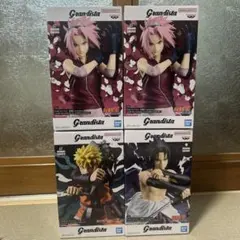 ナルト疾風伝 Grandista うずまきナルト　春野サクラ　うちはサスケ