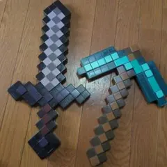 マイクラ　剣　ツルハシ　セット