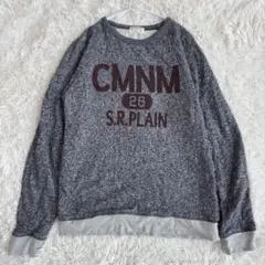 ELEVEN EIGHT スウェット ロゴ刺繍 M（A164）