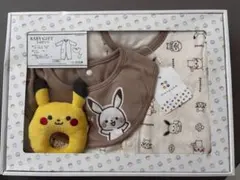 monpoké ベビーギフト 3点セット ロンパース スタイ ラトル ポケモンのサムネイル