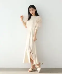 新品　NICE CLAUP ナイスクラップ　マーメイド　ワンピ　ワンピース