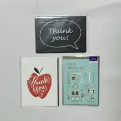 thank you ♡ 新品 メッセージカード グリーティングカード まとめ売り