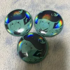 家庭教師ヒットマンREBORN! フラン ホログラム缶バッジ 3点