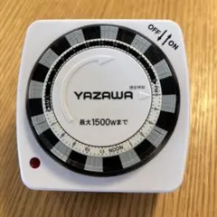 YAZAWA タイマーコンセント 最大1500Wのサムネイル