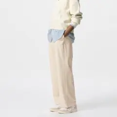 タックパンツ ワイドパンツ