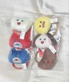 mojojojo モジョジョジョ マスコット付きヘアゴム 全6種セット