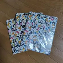 ミッキーマウス B5ファイル 3枚セット