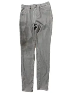 ユニクロヒートテックパンツＭ　千鳥格子ストレッチレギンスウエストゴム あったか