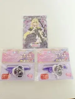 ☆名探偵プリキュア　アルカナシャドウハッピーヘアゴム＆ホロキュンシールセット☆