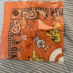 読売ジャイアンツ　ポケモンコラボ　バンダナ