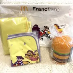 マクドナルド　福袋2026　フランフランコラボ3点Set　イエロー　新品未開封
