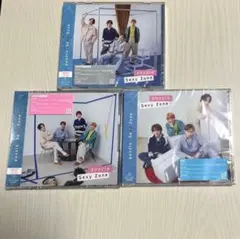 新品・未開封 Sexy Zone 「puzzle」3形態セット 特典ストラップ付