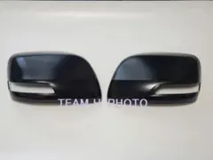 150系ランクルプラド　純正ドアミラーカバー　マットブラック　ランドクルーザー