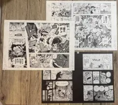 ワンピース ONE PIECE 複製原画3枚セット