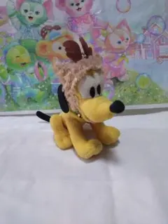 【レア】最終価格　ディズニープルートぬいぐるみバッジ