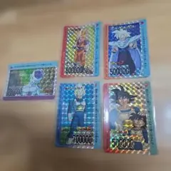 ○当時品○ドラゴンボールZ PPカード パート27 キラカード7枚セット