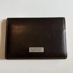 BURBERRY BLACK LABEL 名刺入れ ダークブラウン