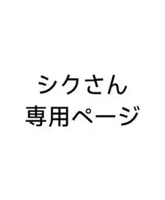 【専用】【取り置き】シクさん専用 キャストリス