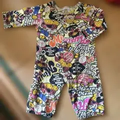 HYSTERIC MINI 総柄 ロンパース FREE