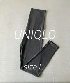 UNIQLOユニクロ 10分丈 マタニティレギンス L グレー　出産準備