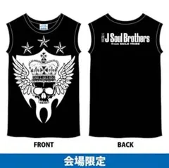 三代目JSB 2015 会場限定 ノースリーブTシャツ ブラック