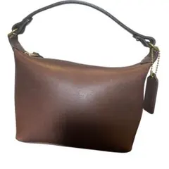 【オールドコーチ】COACH ハンドバッグ　ダークブラウン　バニティ