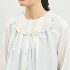 【新品・タグ付き】fig London Kitty blouse　長袖　ブラウスのサムネイル