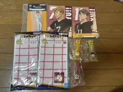 ハイキュー 一番くじ アクリルスタンド ハーフタオル ぽこっとちゃーむ