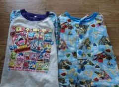 冬用パジャマ2枚 サイズ110
