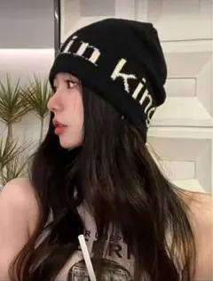 ⭐︎新品⭐︎Matinビーニー 黒 ニット帽 BLACK マーティンキム