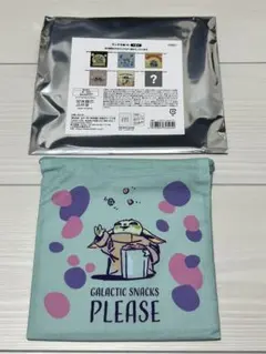 スター・ウォーズ ランチ巾着 M グローグー マンダロリアンのサムネイル