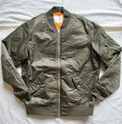 美品　BROWNY VINTAGE ボンバージャケット オリーブ　L