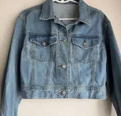 【最終値下げ】GU デニムジャケット　ジージャン　jeans Sサイズ