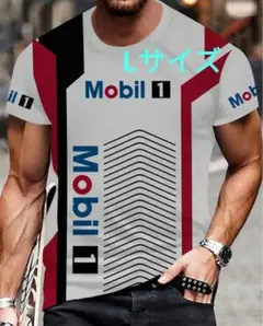 【F1】Mobil 1 レース Tシャツ 半袖 メンズL F1スポンサー