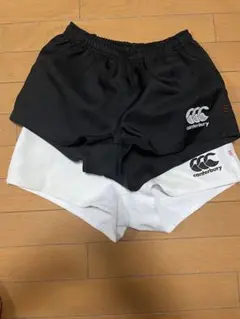 canterbury ラガーパンツ 黒 白 S 2枚セットのサムネイル