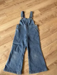B:MING デニムオーバーオール 110cm ブルー
