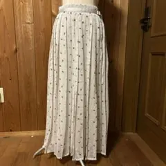 beaute de opaque オシャレロングシフォンプリーツスカートのサムネイル