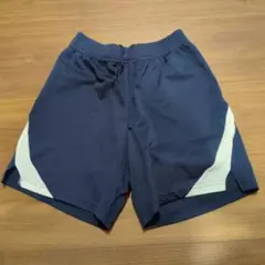 adidas ネイビー ハーフパンツ　サッカー