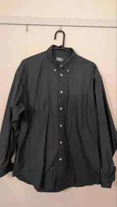 THE NORTH FACE ロングスリーブハーフドームシャツ グリーン