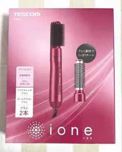 [新品] テスコム カールドライヤー マイナスイオン 軽量 22mm ピンク