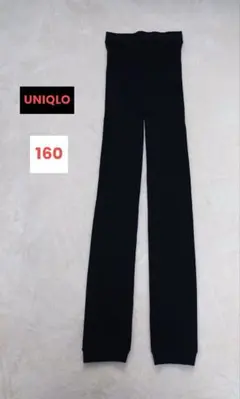 UNIQLO HEATTECHEXTRAWARMブラック レギンス 160