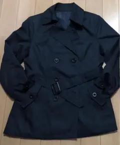 トレンチコート ネイビー