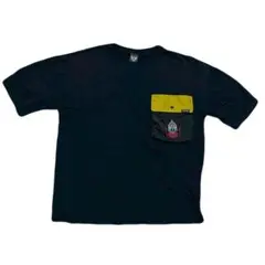 ロビンマスクネオン刺繍ポケット付 コーデュラ BIG-Tシャツ