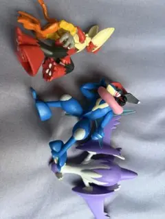 ポケモン モンコレ メガラティオス フィギュア　サトシゲッコウガ　メガバシャーモ