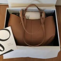 公式サイト購入☆polene cyme mini キャメル　テクスチャード