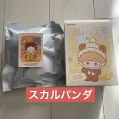 POPMART POP BEAN Fluffy & Cozy スカルパンダ