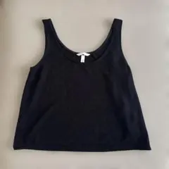 h&m ニットタンクトップ　Mサイズ　BLACK