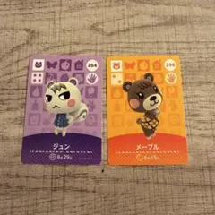 あつ森 どう森 amiiboカード ジュン ミッチェル セット - メルカリ