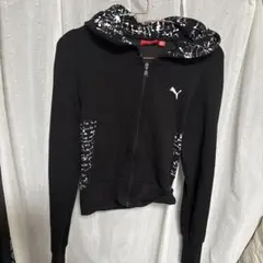 PUMAレディース　フルジップパーカー　サイズSのサムネイル